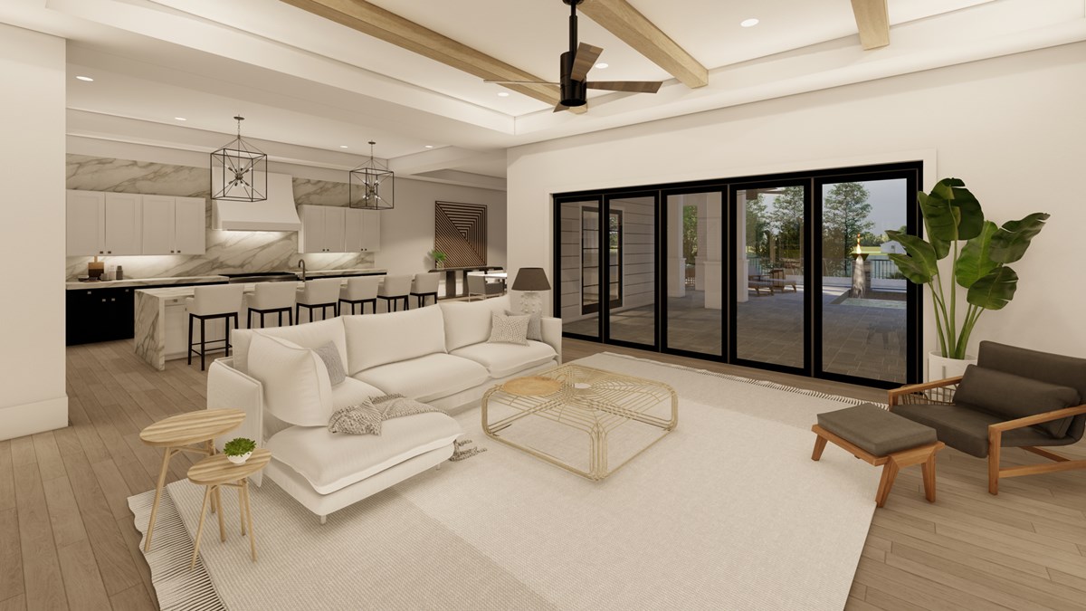 Family Room Kitchen Dining