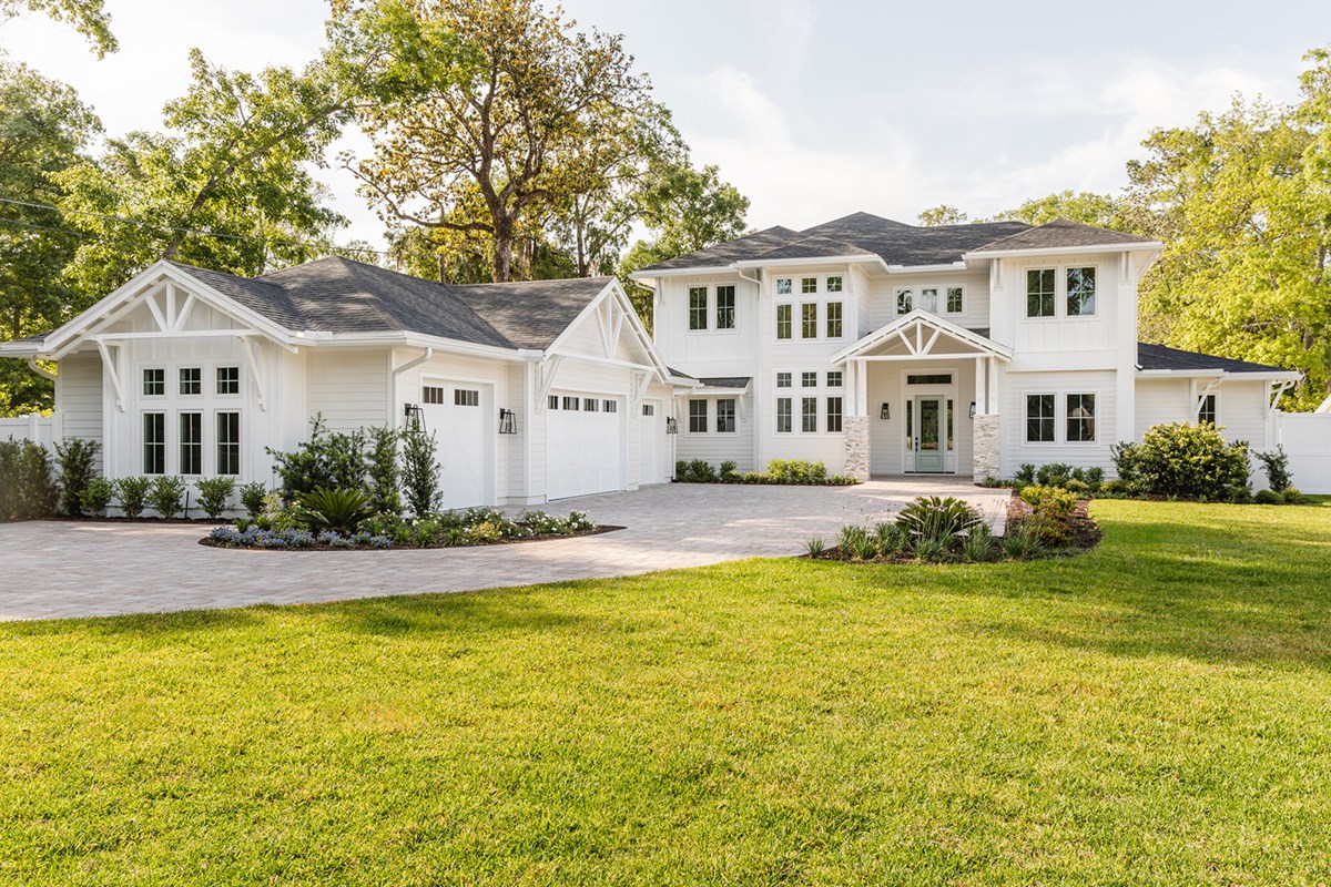 Julington Creek Coastal Estate Exterior Front