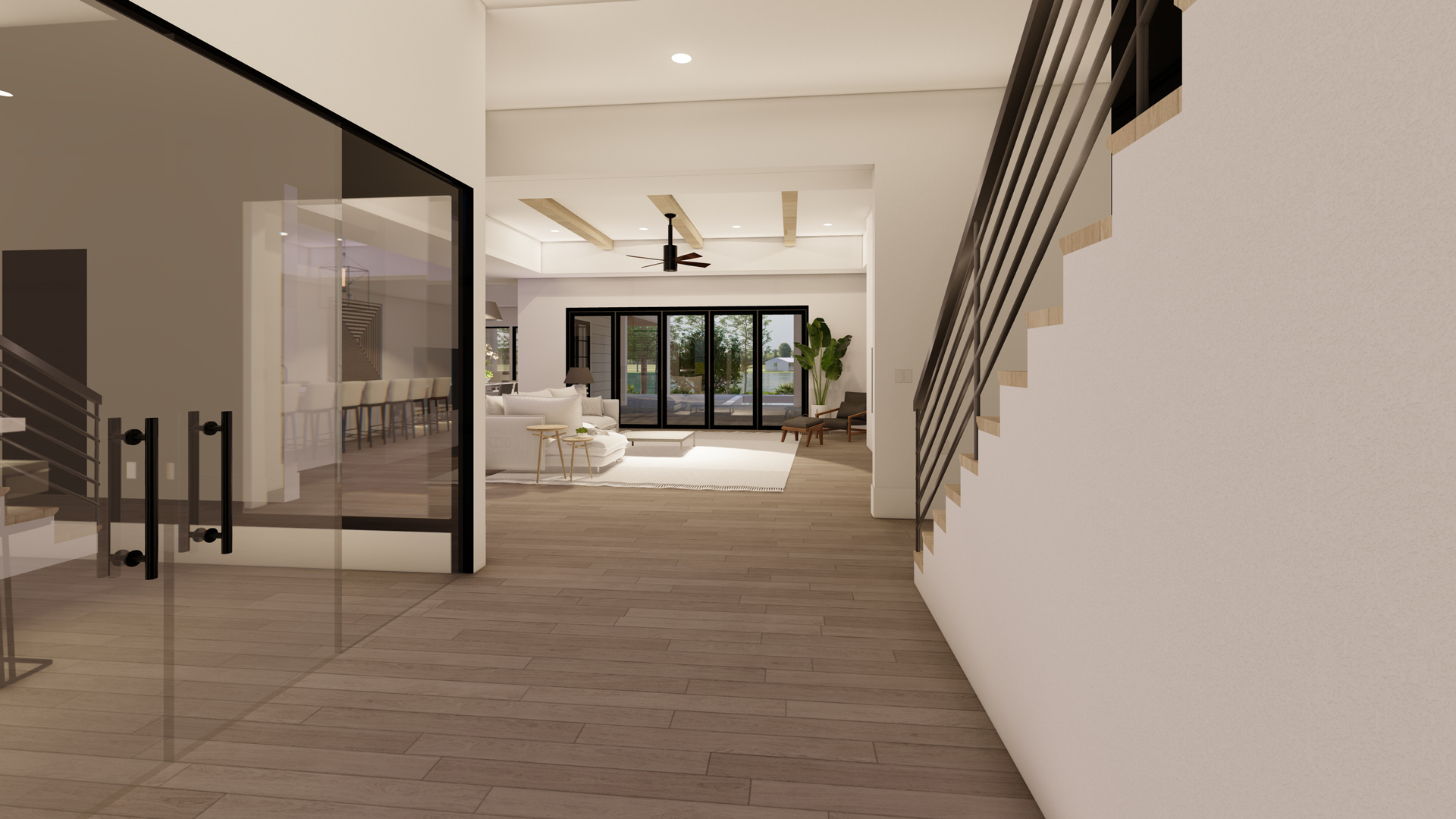 Drennen Foyer Family Room